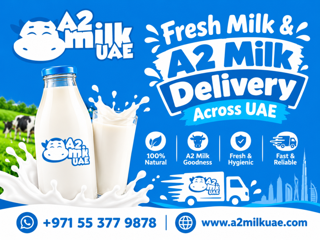 Fresh A2 Milk Delivery Across UAE