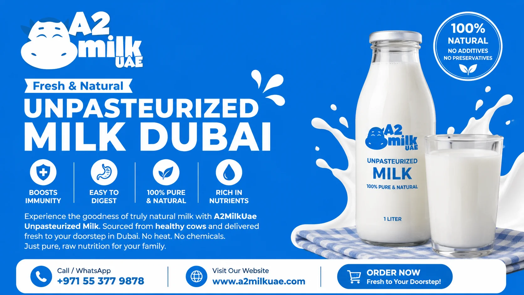 Unpasteurized Milk Dubai