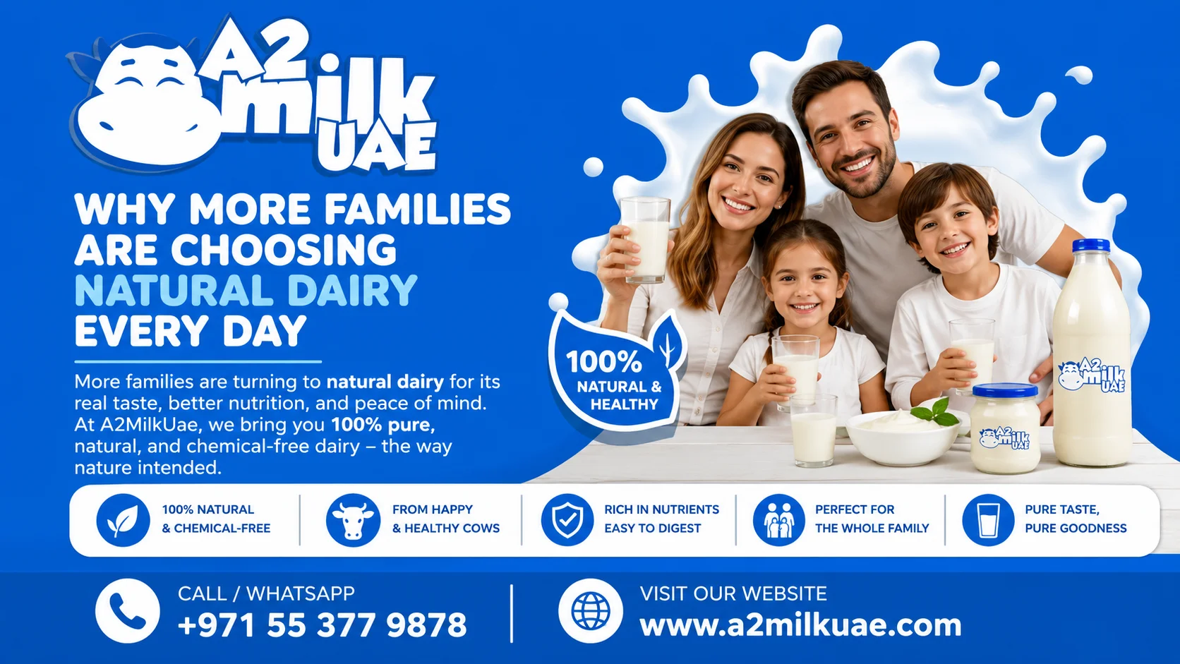 Choose A2 Milk UAE